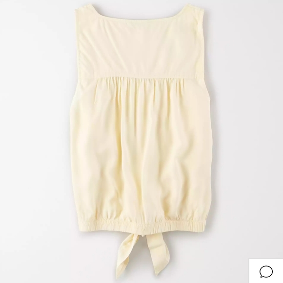 🆕Front-Tie Sleeveless Blouse - Picture 4 of 6